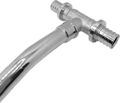 Тройник Т-образный для подключения радиатора L=300 мм, L=750 мм
